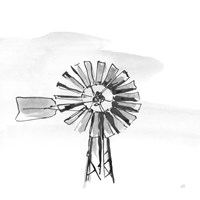 Windmill VI BW Fine Art Print