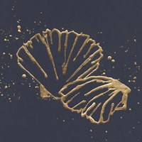 Gold Scallop II Fine Art Print