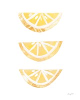 Lemon Slices I Framed Print