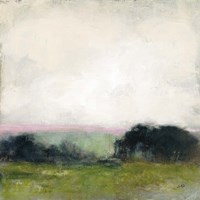 First View of the Water with Pink Fine Art Print