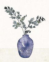 Fresh Farmhouse II Blue Fine Art Print