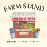 Heartland Harvest Moments II Farm Stand Fine Art Print
