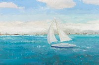 Sailing Into the Blue Fine Art Print