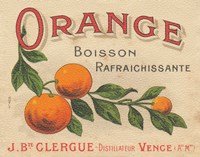 Orange Label Fine Art Print