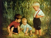 A New Friend Fine Art Print