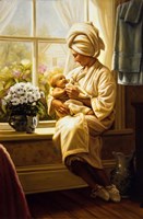 Mother And Child Fine Art Print