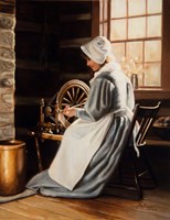 The Spinning Wheel Fine Art Print