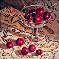 Cherry Champagne Fine Art Print