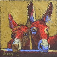 Donkeys Fine Art Print