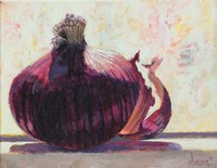Red Onion 1 Fine Art Print