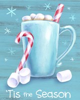 Peppermint Cocoa II-Tis the Season Fine Art Print