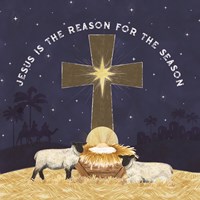 Come Let Us Adore Him IV-Reason for the Season Fine Art Print