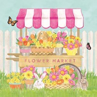 Hoppy Spring VI Framed Print