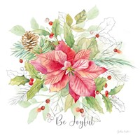 Joyful Holidays III Framed Print