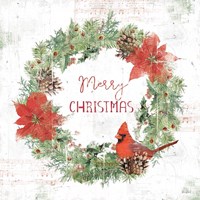 Wooded Holiday V Christmas Fine Art Print