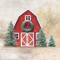 December Barn Fine Art Print