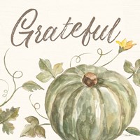 Happy Harvest VII Grateful Fine Art Print