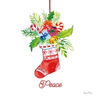 Holiday Stocking Framed Print