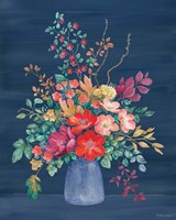 Floral Drama II Framed Print