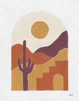 Desert Window II Framed Print
