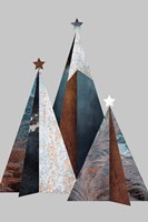 Three Christmas Trees Fine Art Print