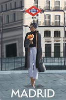 Girl in Madrid Fine Art Print