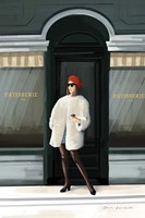 Girl in Paris Fine Art Print