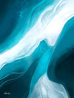 Ethereal Iceberg Framed Print