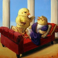 Emperor's Lunch Fine Art Print