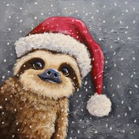 Merry Sloth Framed Print