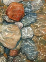 River Pebbles Fine Art Print