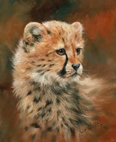 Cheetah Cub Portrait Fine Art Print