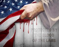 Protected By the Blood of the Lamb Fine Art Print