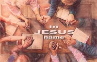 In Jesus Name Fine Art Print