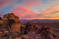 Sunset over the Canyon Fine Art Print