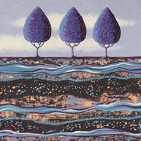 Purple Three Fine Art Print