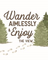 Lost in Woods portrait IV-Wander Fine Art Print