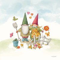 Everyday Gnomes II-Garden Fine Art Print