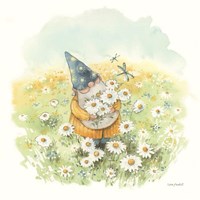 Everyday Gnomes V-Daisy Fine Art Print