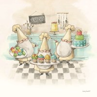 Everyday Gnomes VI-Pastry Fine Art Print