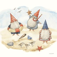 Everyday Gnomes VII-Beach Fine Art Print