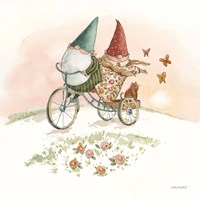 Everyday Gnomes VIII-Bicycle Fine Art Print