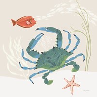 Free As the Ocean IV on Sand Fine Art Print