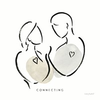 Lines of Life I Framed Print