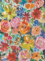 Petal Play V Framed Print