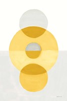 In Between II Yellow Fine Art Print