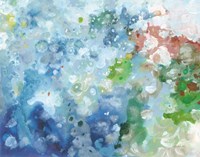 Tidepool Sparkle Pink Blue Fine Art Print