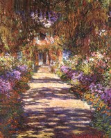 Jardin a Giverny Fine Art Print