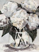 Beach House Bouquet Neutral Fine Art Print