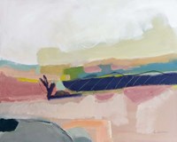 Fortunate Isles Pink Blue Fine Art Print